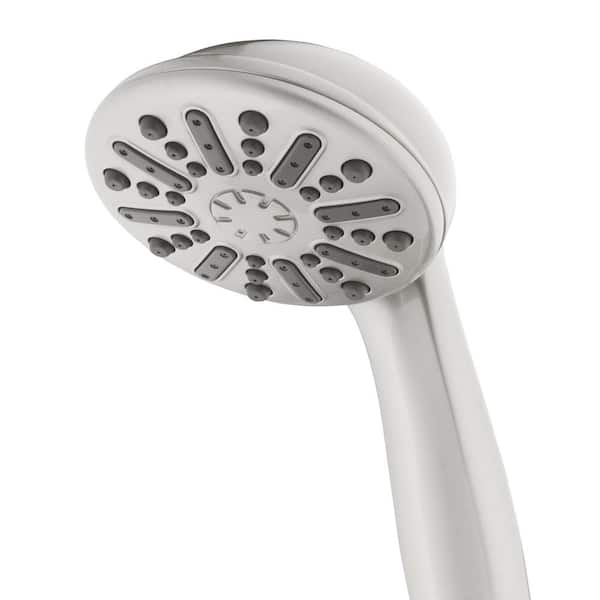 Glacier Bay 1-Spray Wall Mount Handheld Shower Head 1.8 GPM in Chrome  8466000HC - The Home Depot