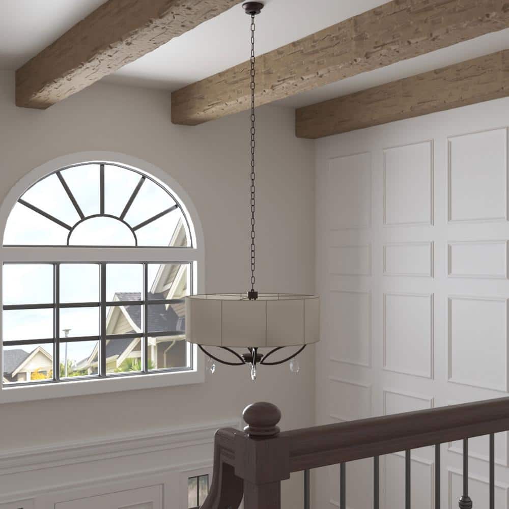Natural White Oak Faux Wood 192" Ceiling Beam