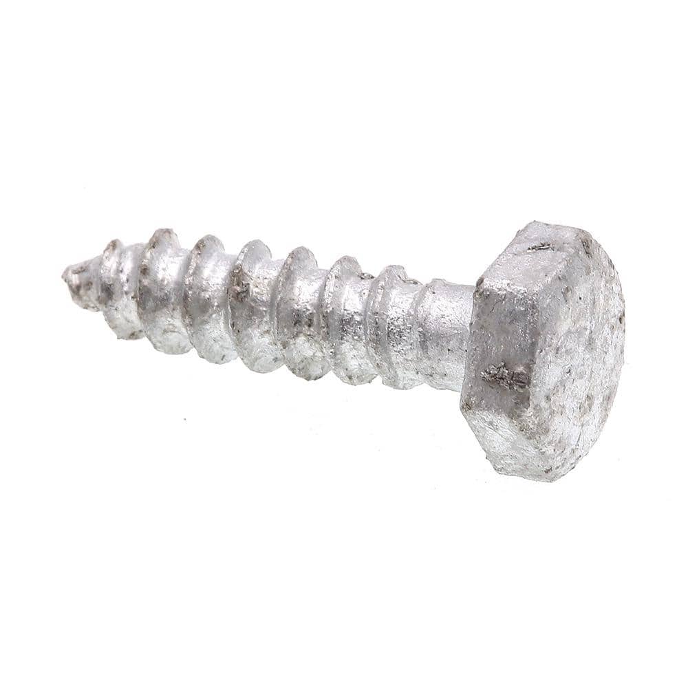 A307 Grade A Hot Dip Galvanized Steel 1/4 in. x 1 in. External Hex Lag Screws (100-Pack) price history on PriceWatchPro