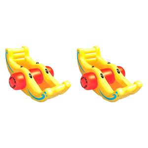 Swimming Pool Inflatable Sea-Saw Rocker See-Saw Float Lounges (2-Pack)