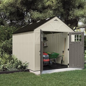 Tremont 8 ft. 4-1/2 in. x 10 ft. 2-1/4 in. Plastic Storage Shed