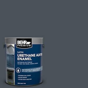 1 gal. #PPU25-22 Chimney Urethane Alkyd Satin Enamel Interior/Exterior Paint