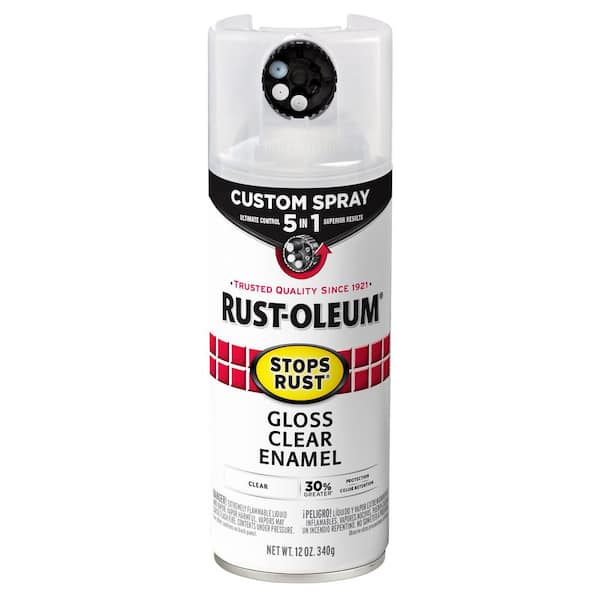 Buy Rust-Oleum 301416 Triple Thick Glaze Paint, Flat/Matte, Clear, 12 oz,  Aerosol Can Clear