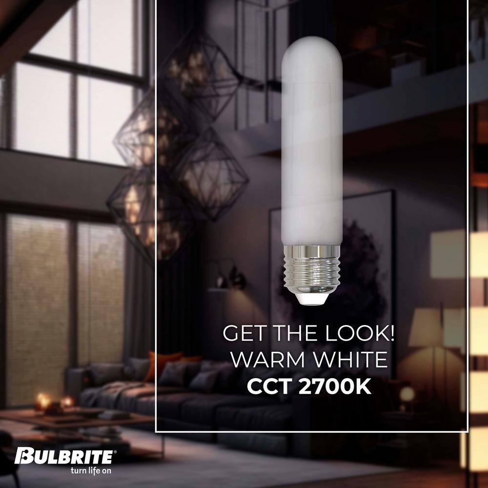 Frosted White Dimmable T9 LED Filament Bulb Set