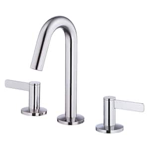 Amalfi 2H Widespread Lavatory Faucet w/50/50 Touch Down Drain 1.2gpm Chrome, in. Diameter, Deck Mount
