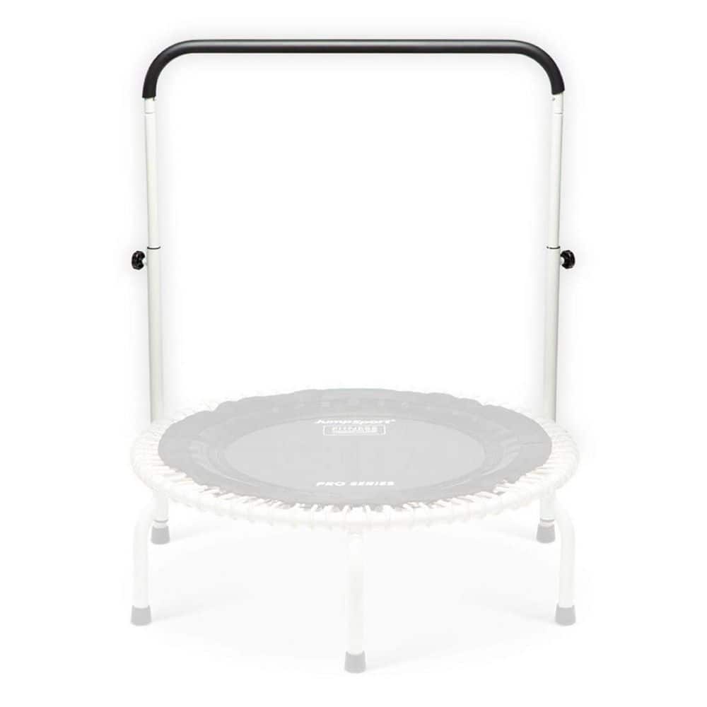 JUMPSPORT 250 Fitness Rebounder Mini Trampoline & Handle Bar