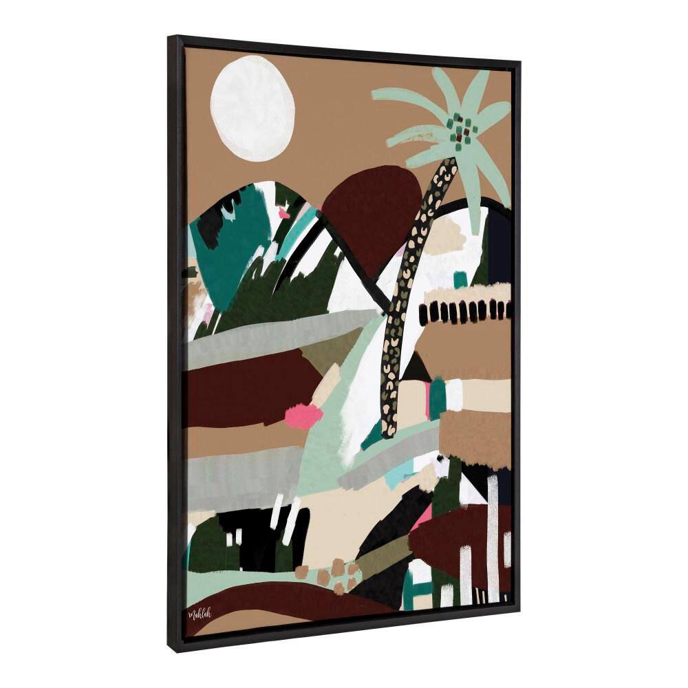 "Sylvie ""Warm Offbeat"" by Inkheart Designs Landscape Framed Art Print 38 in. x 28 in." price history on PriceWatchPro