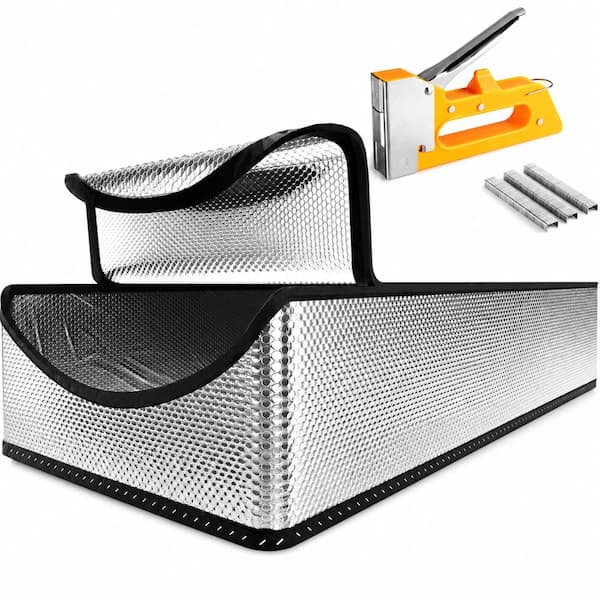 25 in x 54 in x 11 in Attic Stairs Insulation Cover Pull Down Ladder Door Cover for Garage Install with 400 Staples