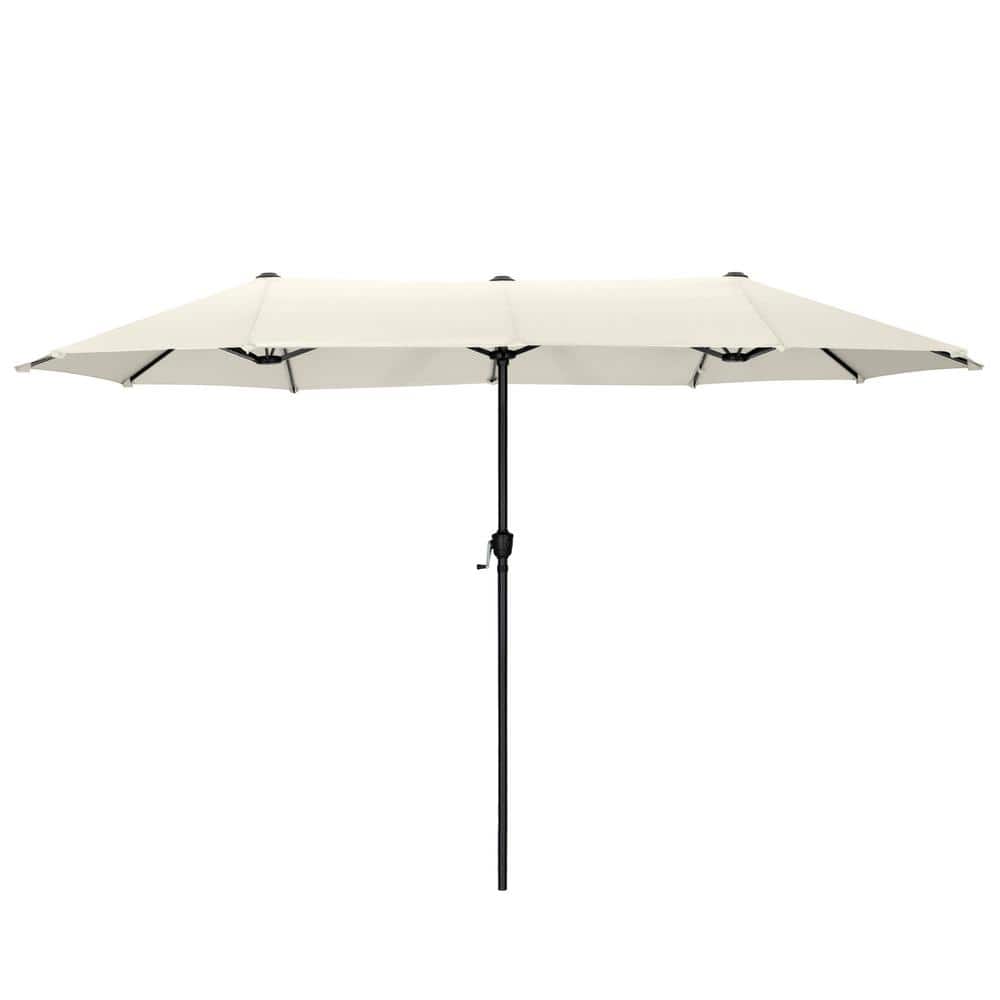 13 ft. Market Patio Umbrella 2-Side in Ivory White price history on PriceWatchPro