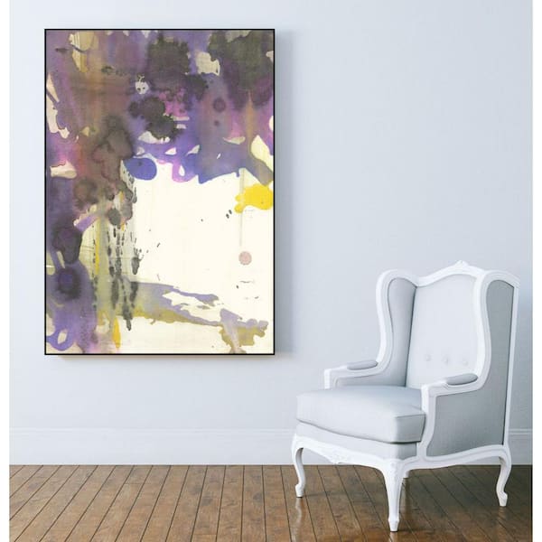 Unbranded 30 in. x 40 in. "Watery Echo" by Jodi Fuchs Framed Wall Art