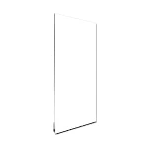 Glass Heater 500-Watt Radiant Wall Hanging Decorative Glass Heat Panel - White