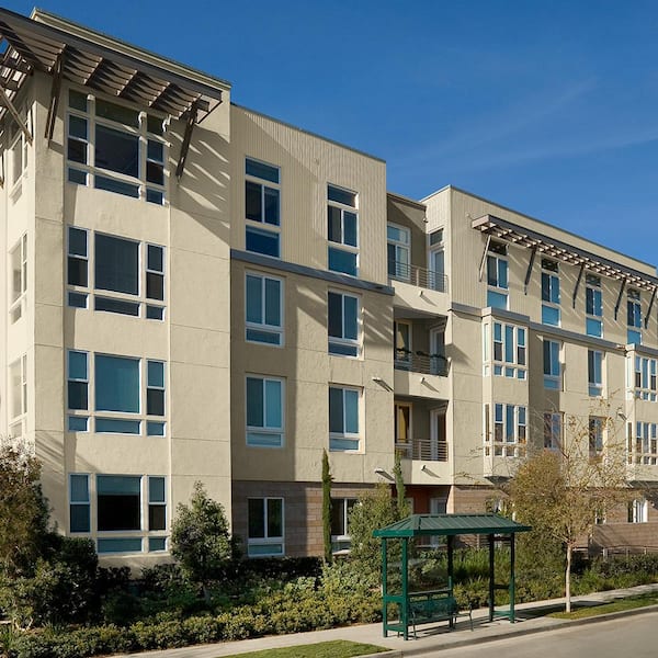 5 gal. #MQ3-42 Honey Mist Flat Exterior Paint