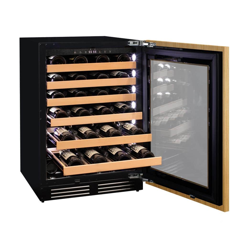 Allavino 24'' Panel Ready Single Zone Wine Refrigerator with LED Lighting