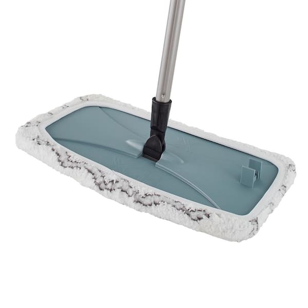 Professional Dredge Microfiber Flat Mop System for Hardwood Tile Laminate &  Vinyl Floors with 3 Washable Wet Dry Dust Cleaning Pads - Good for Kitchen