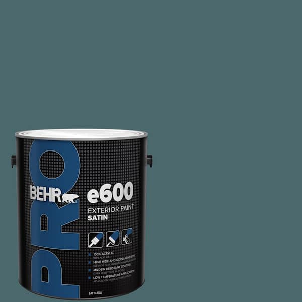 BEHR PRO 1 gal. #500F-7 Mythic Forest Satin Exterior Paint