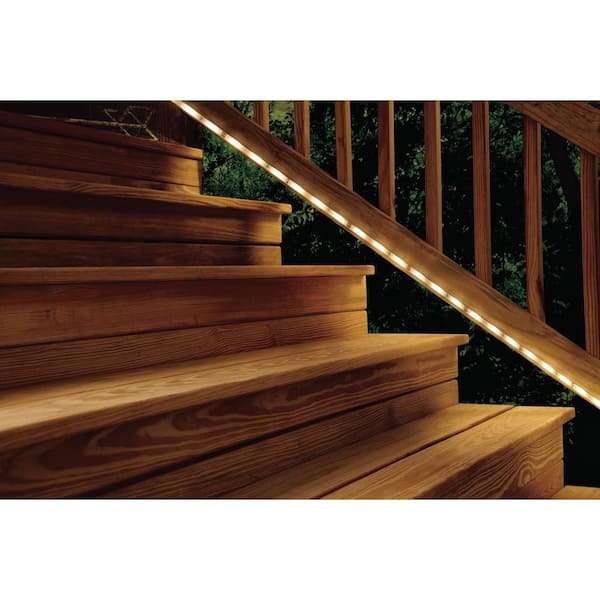 Hampton Bay 5.5-Watt 400LM White Outdoor Integrated LED Landscape