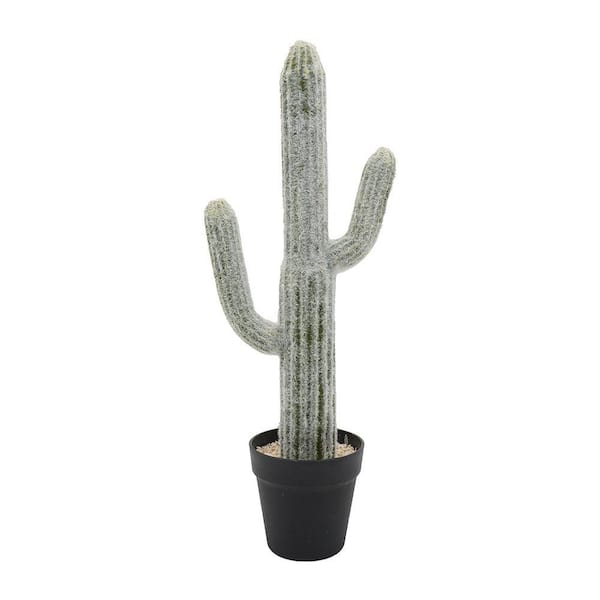 INNOBULE 8 in. x 5 in. x 24. 5 in. H Artificial Saguaro Cactus in