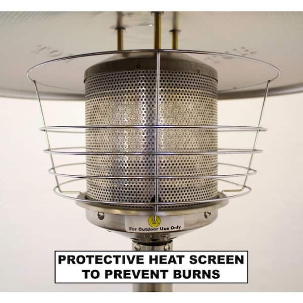 AZ Patio Heaters 11,000 BTU Portable Hammered Bronze Gas Patio Heater-HLDS032-CG AZ Patio Heaters 11,000 BTU Portable Hammered Bronze Gas Patio Heater-HLDS032-CG