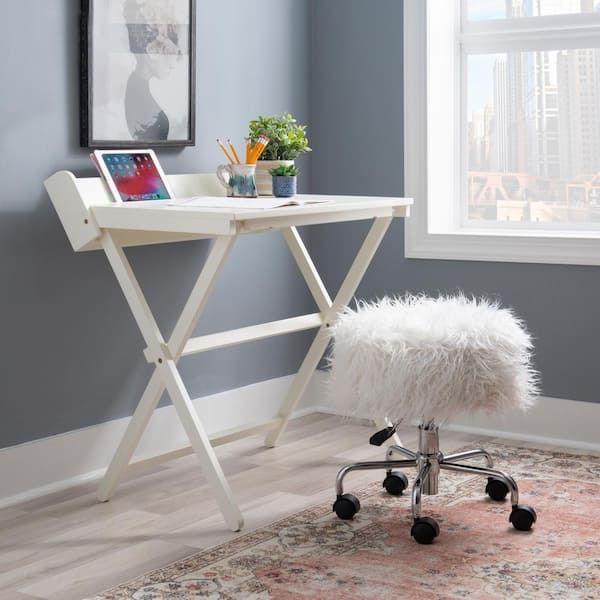 Fur rolling stool 2025