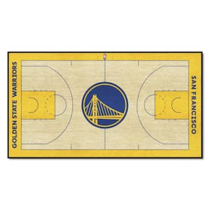 Golden State Warriors 2 ft. x 4 ft. NBA Court Runner Rug