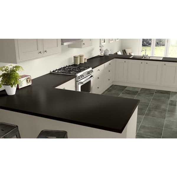 4 ft. x 8 ft. Laminate Sheet in Slate Grey with Matte Finish