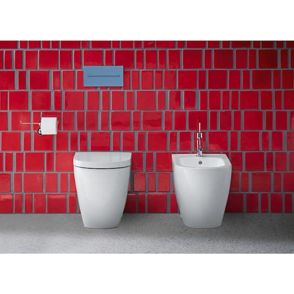 Duravit ME by Starck Elongated Toilet Bowl Only in White with