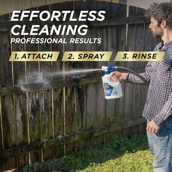 30 Seconds 64 oz. Pro Power Suds Outdoor Cleaner 30S157 - The Home