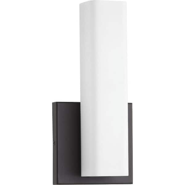 Progress Lighting Beam 16-Watt Architectural Bronze Integrated LED Sconce