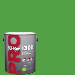 1 gal. #S-G-440 Green Acres Dead Flat Interior Paint