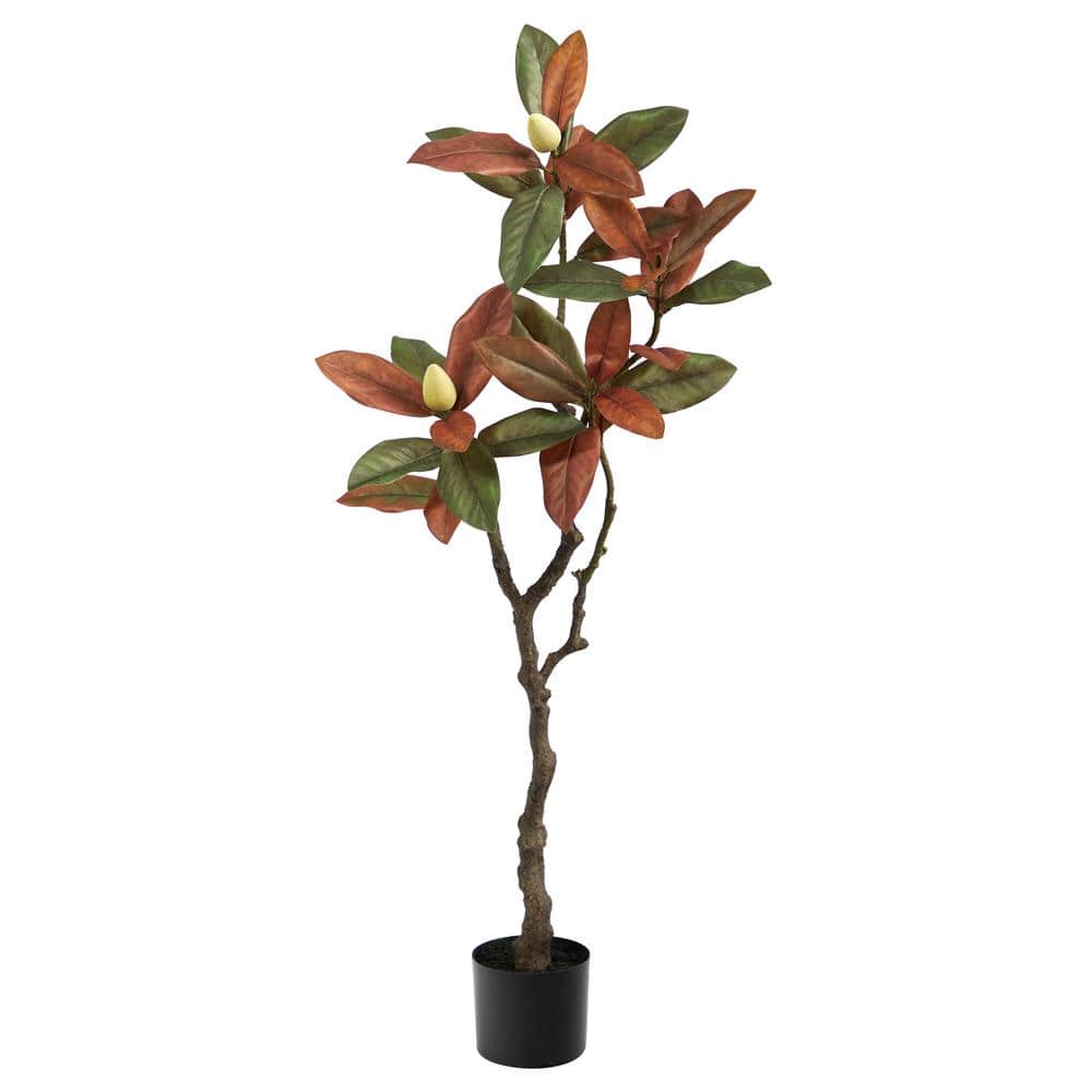 4 ft. Brown Fall Magnolia Artificial Tree price history on PriceWatchPro