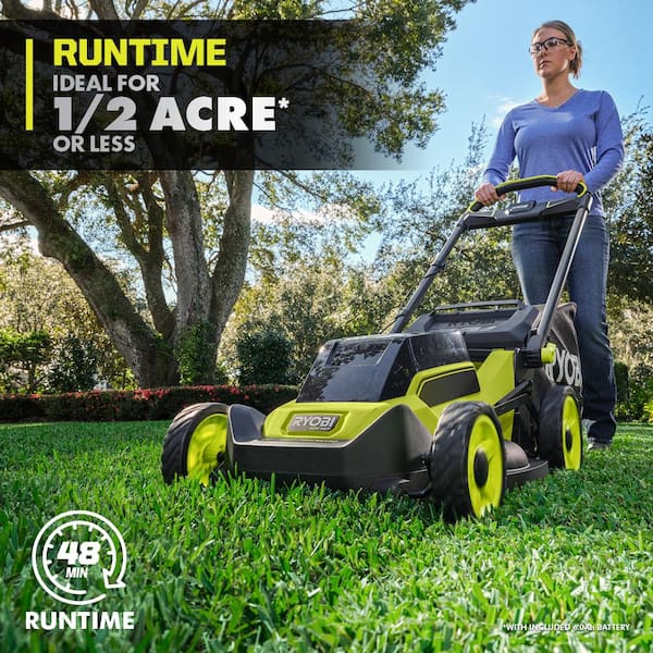 Yard Force Cordless Reel Mower 15-inch 20V Lithium-Ion, Compact