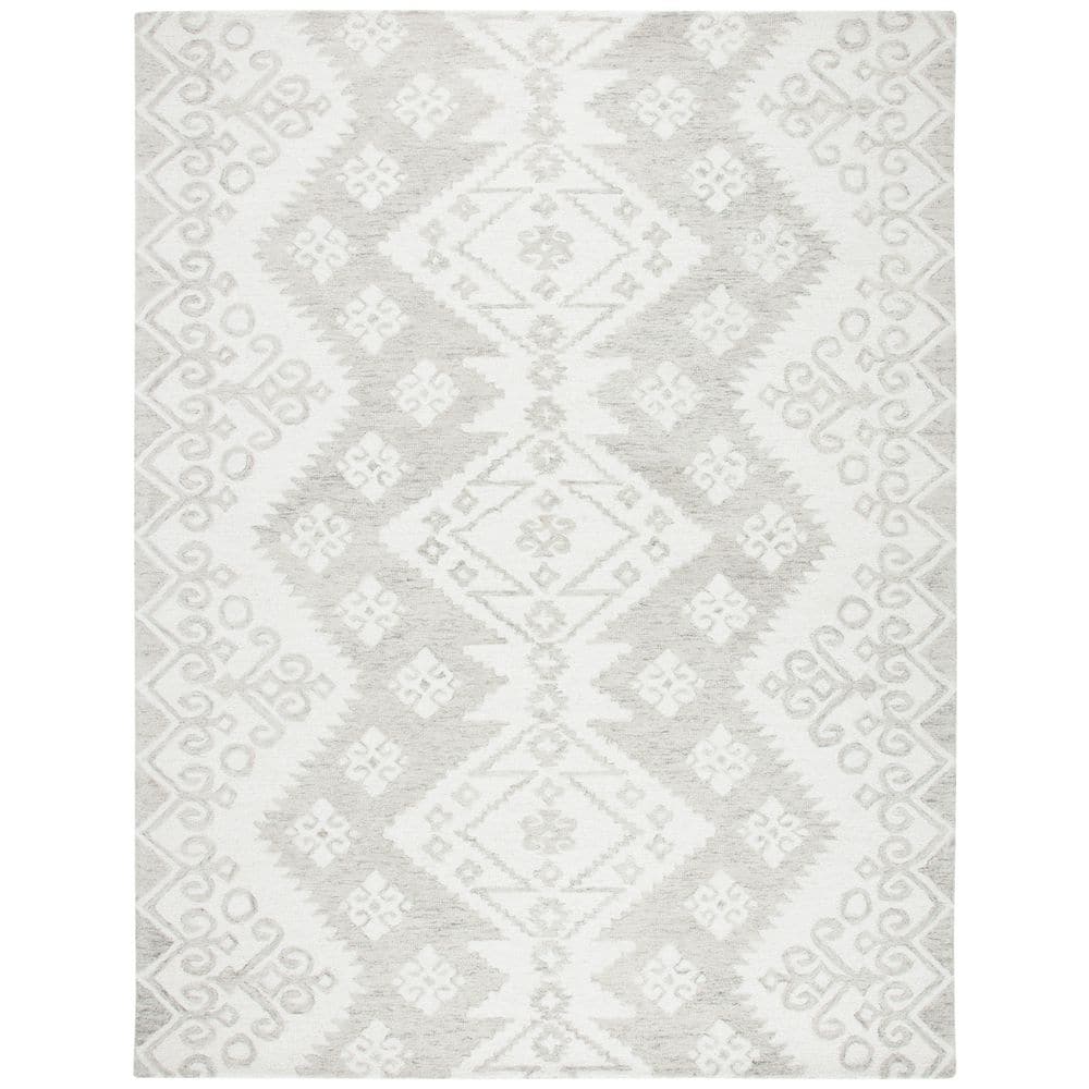 Micro-Loop Ivory/Beige 8 ft. x 10 ft. Chevron Geometric Area Rug price history on PriceWatchPro