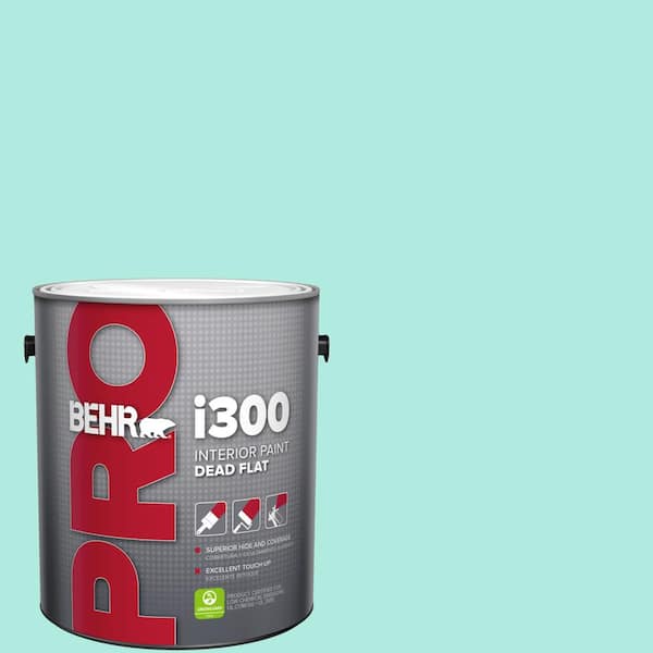 BEHR PRO 1 gal. #MQ4-23 Aloha Dead Flat Interior Paint
