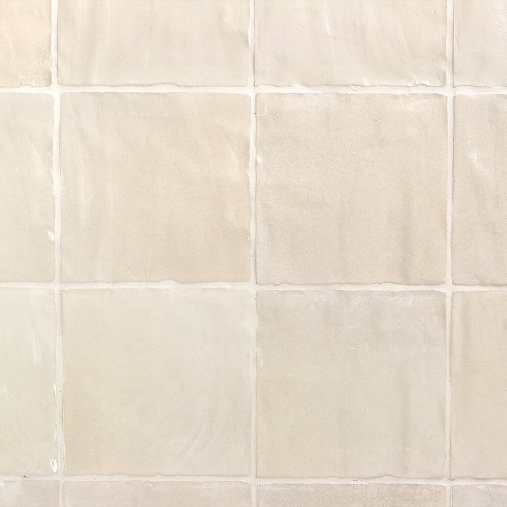 Ivy Hill Tile Amagansett Sand Dune 4 in. x 4 in. Satin Ceramic Wall