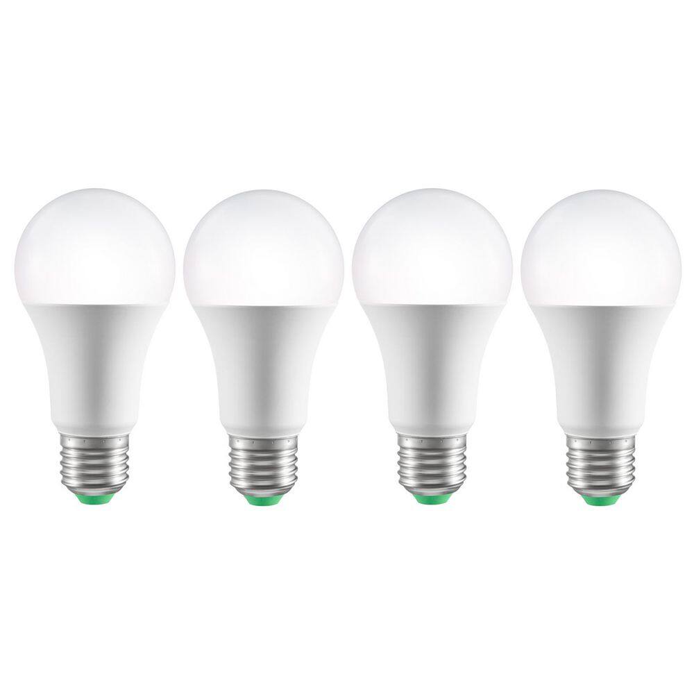 Smart LED Bulbs 4-Pack 9 W Multicolor 800 Lumens A19 Smart Control RGB Color Changing price history on PriceWatchPro