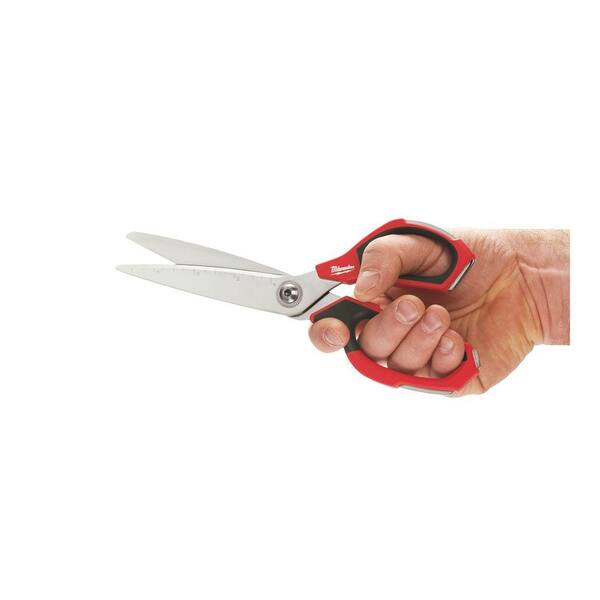 Milwaukee - Jobsite 4 in. Straight Blade Straight Scissors