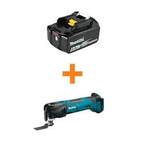 18-Volt LXT Lithium-Ion 6.0 Ah Battery with Bonus 18V LXT Lithium-Ion Cordless Variable Speed Oscillating Multi-Tool