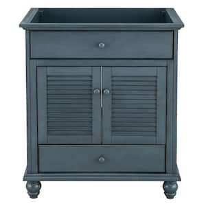 Cottage 30 in. W x 21.63 in. D Vanity Cabinet Only in Harbor Blue