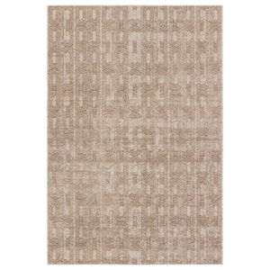 Cassian Yellow 2 ft. 2 in. x 8 ft. Geometric Area Rug