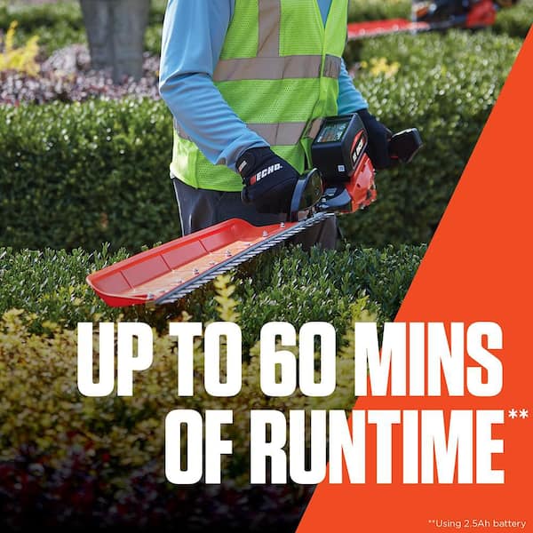 34 in. 56-Volt X Series Single-Sided Double-Reciprocating Cordless Battery Powered Hedge Trimmer (Tool Only)