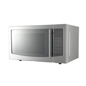 20 in W 1.1 cu. ft. Countertop Microwave Oven, in Stainless Steel