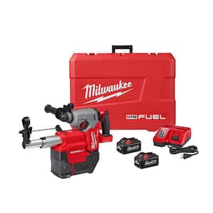M18 FUEL ONE-KEY 18V Lithium-Ion Brushless Cordless 1 in. SDS-Plus Rotary Hammer W/Dust Extractor Kit