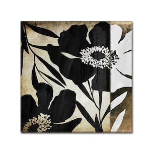35 in. x 35 in. "Floral Jungle Lines II" by Color Bakery Printed Canvas Wall Art