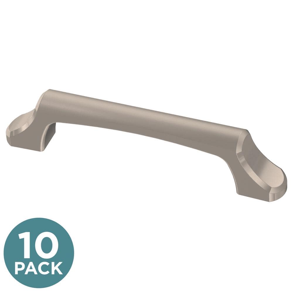(10-Pack) Archways 3-3/4 in. (96 mm) Classic Satin Nickel Arch Cabinet Handle Drawer Pulls price history on PriceWatchPro