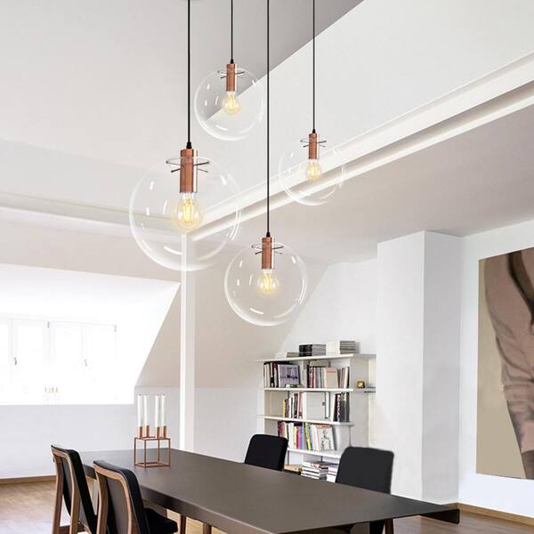 rose gold pendant light kitchen