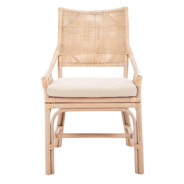 Shop Donatella Natural White Wash Cotton Chair from Home Depot on Openhaus