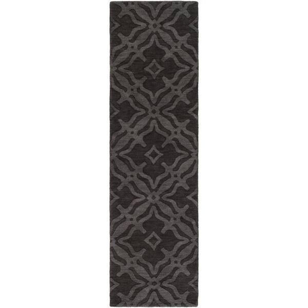 Artistic Weavers Metro Ramona Onyx Black 2 ft. x 14 ft. Indoor Runner Rug