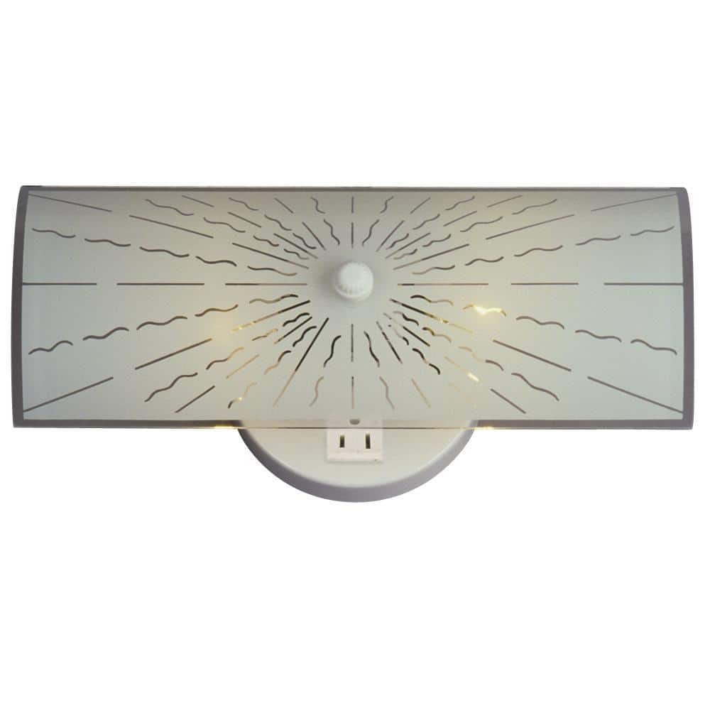 Filament Design Mika 2 Light White Wall Sconce Cli Xy330605 The