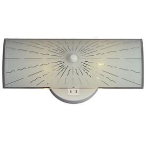 Mika 2-Light White Wall Sconce
