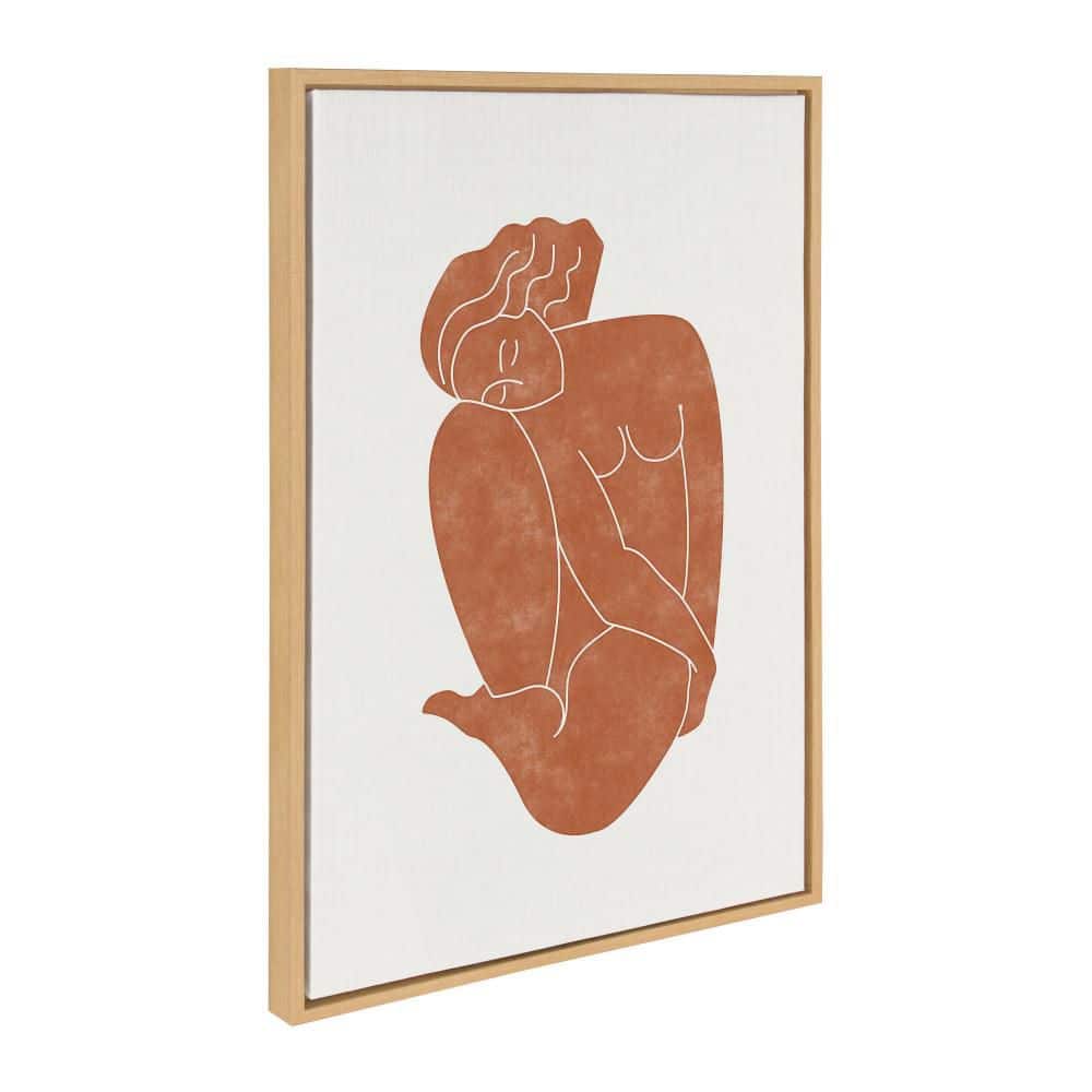 "Sylvie ""Figurine"" by Alexander Ginzburg Natural Framed Art Print 23 in. x 33 in." price history on PriceWatchPro